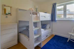 Ground floor bunk room at Beachcombers