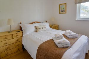 Double ground floor room at Beachcombers