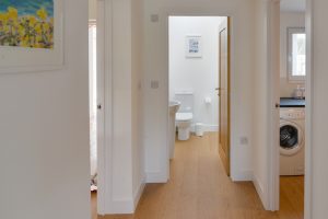 Ground floor hallway at Beachcombers