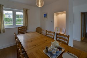 Dining area at Beachcombers