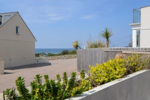 Sea views from front of Aquataine Annexe