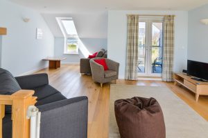 First floor living space at Aquataine Annexe