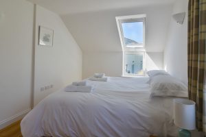 Master Superking bedroom at Aquataine Annexe