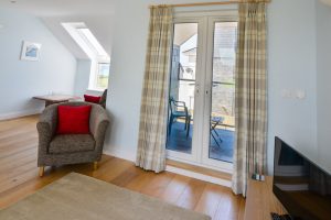 Double doors to balcony at Aquataine Annexe