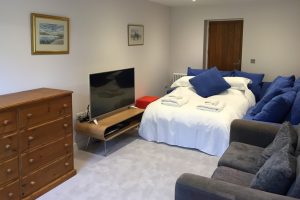 Pull out bed in kids room at Blue Seas