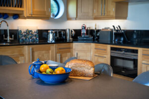 Well equipped kitchen at Morvoren