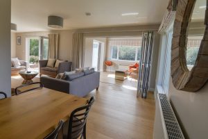 Lounge and conservatory at Herongate from the dining area