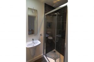 Ground floor toilet and shower at Herongate