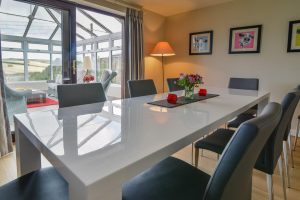 Dining table at High Tides