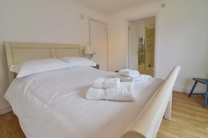 Ground floor double bedroom at Highview with ensuite