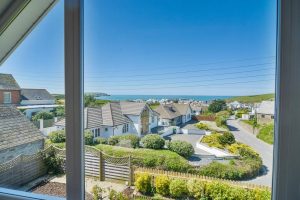 Coastal views from the lounge at Highview