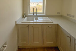 First floor kitchen area at Aquataine Lodge