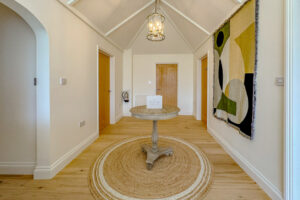 First floor hallway at Aquataine Lodge