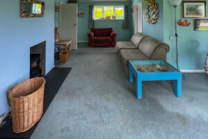 Lounge area with seating at Thalassa