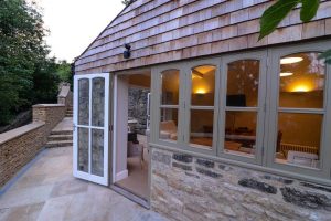 Side exterior of Pensile House Cottage