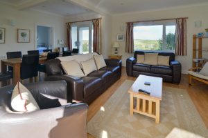Seating in the lounge area at Parc Vean