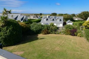 Large grassed garden to the rear of Pendoric