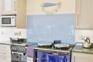 AGA oven in the kitchen at Pendoric