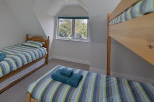 Triple bedroom on the first floor at Pendoric