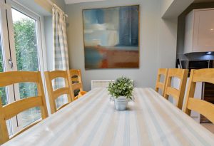 Dining area at Penpor