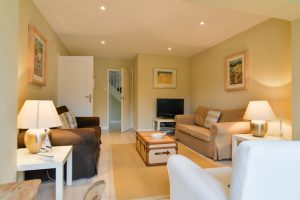 Smaller lounge at Penpor with TV