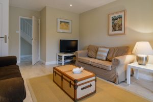 Smaller lounge on the ground floor at Penpor