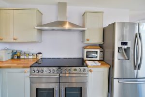 Range oven in the kitchen at Ridgegrove