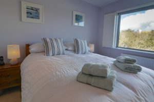 King sized bedroom on the ground floor at Ridgegrove