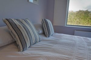King sized bedroom on the ground floor at Ridgegrove