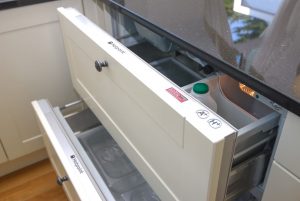 Integrated fridge and freezer drawers at Sailaway