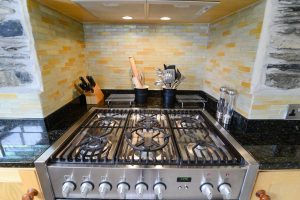 Cooking range at Santa Marina