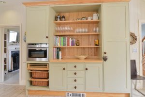 Kitchen storage area at Santa Marina