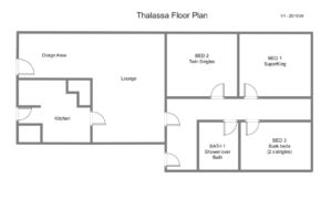Floor plan of Thalassa