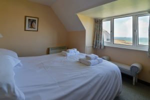 First floor king bedroom at The Buck