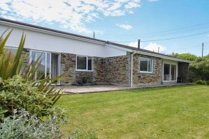 Front exterior of The Ridings from the grassed lawn