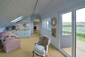 The first floor sitting room at Torridon