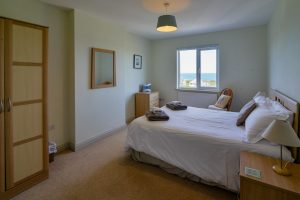 Double bedroom on the first floor at Wispa