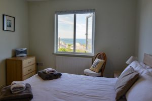 Double bedroom on the first floor at Wispa