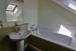 Bathroom on the top floor at Wispa