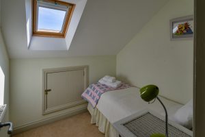 Single bedroom on the top floor at Wispa