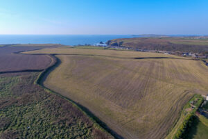 Ariel view from Atlantic Breezes towards the coast