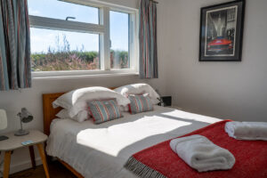 Ground floor King sized bedroom at Atlantic Breezes