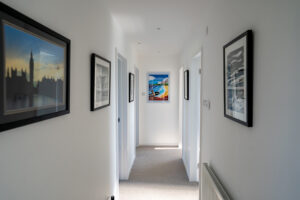 Ground floor hallway at Atlantic Breezes