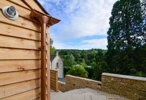 Rural views from The Studio at Pensile House
