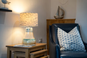 Cosy corner at Carrek Cottage