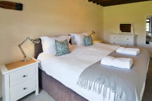 Ground floor superking bedroom at Stable Cottage