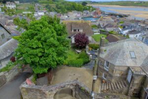 Ariel view of The Granite House and Padstow