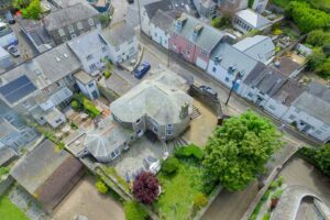 Ariel view of the whole of The Granite House