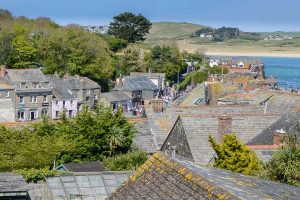 Views into Padstow from The Granite House
