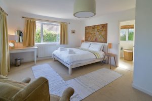 The master king ensuite bedroom at The Ridings